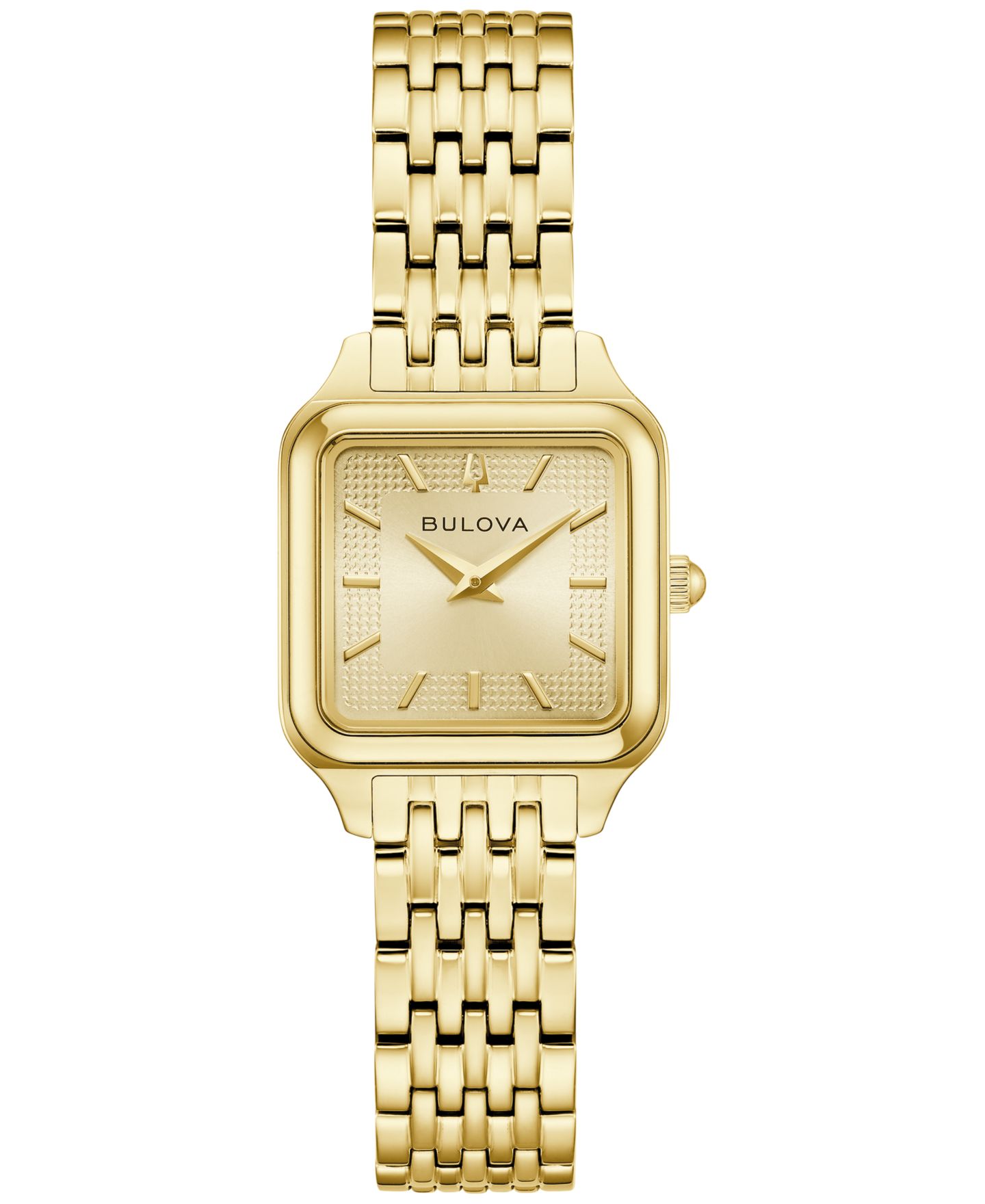 Женские часы Bulova Classic Sutton Gold-Tone Stainless Steel Bracelet Watch 22.7mm — фото 1