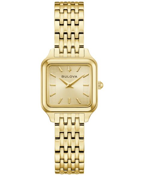 Женские часы Bulova Classic Sutton Gold-Tone Stainless Steel Bracelet Watch 22.7mm
