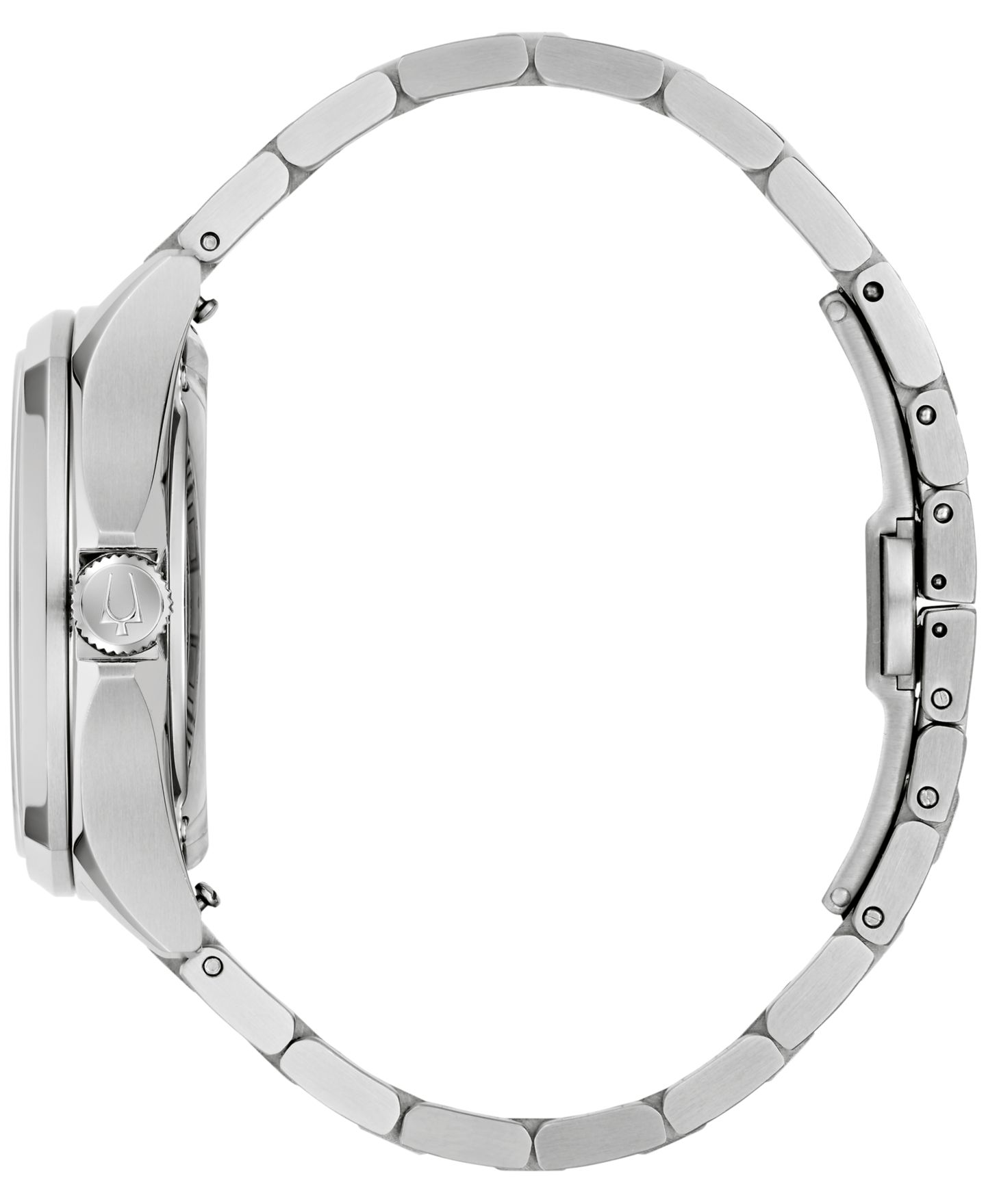Мужские часы Bulova Tony Bennett NYC Silver-Tone Stainless Steel Bracelet Watch 32mm — фото 2