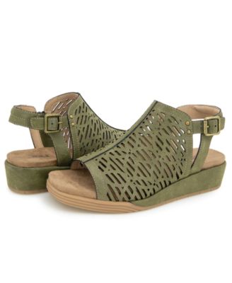 Women's Tessa Shooties Round Toe Wedge Sandals