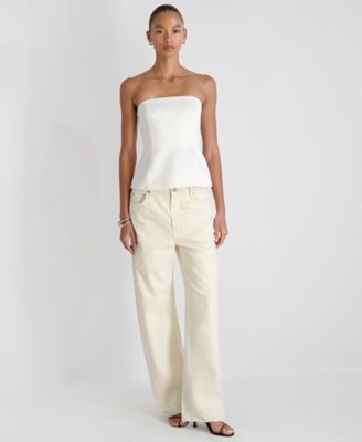 Women's York Satin in Christa Fleur Strapless Top