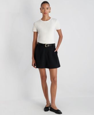 Women's Echo Crepe Flared Mini Skirt
