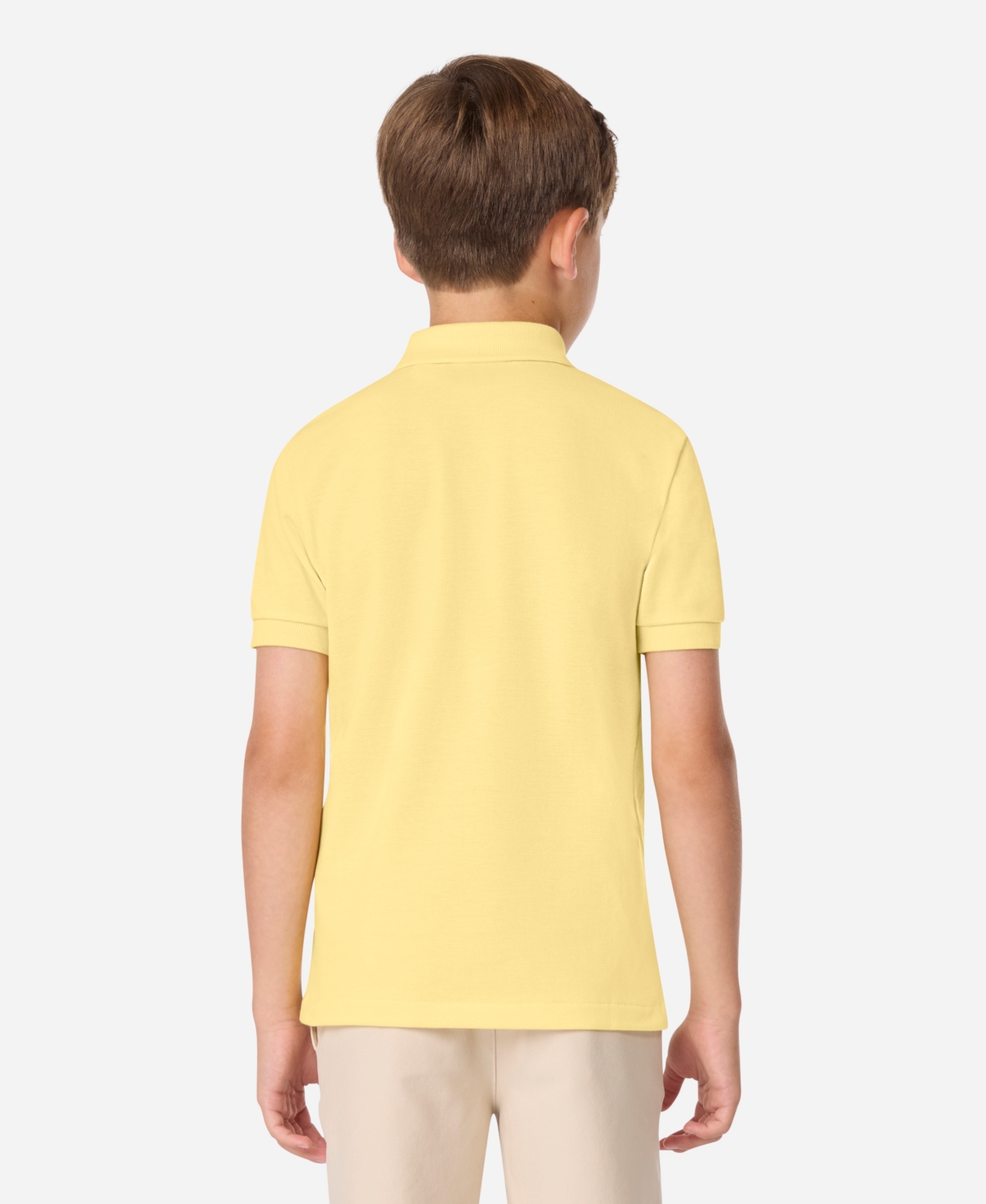 Lacoste Big Boys Cotton Petit Pique Polo Shirt