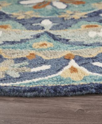 Radiance RDC-099 4' x 4' Round Area Rug