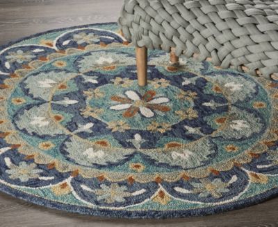 Radiance RDC-099 6' x 6' Round Area Rug