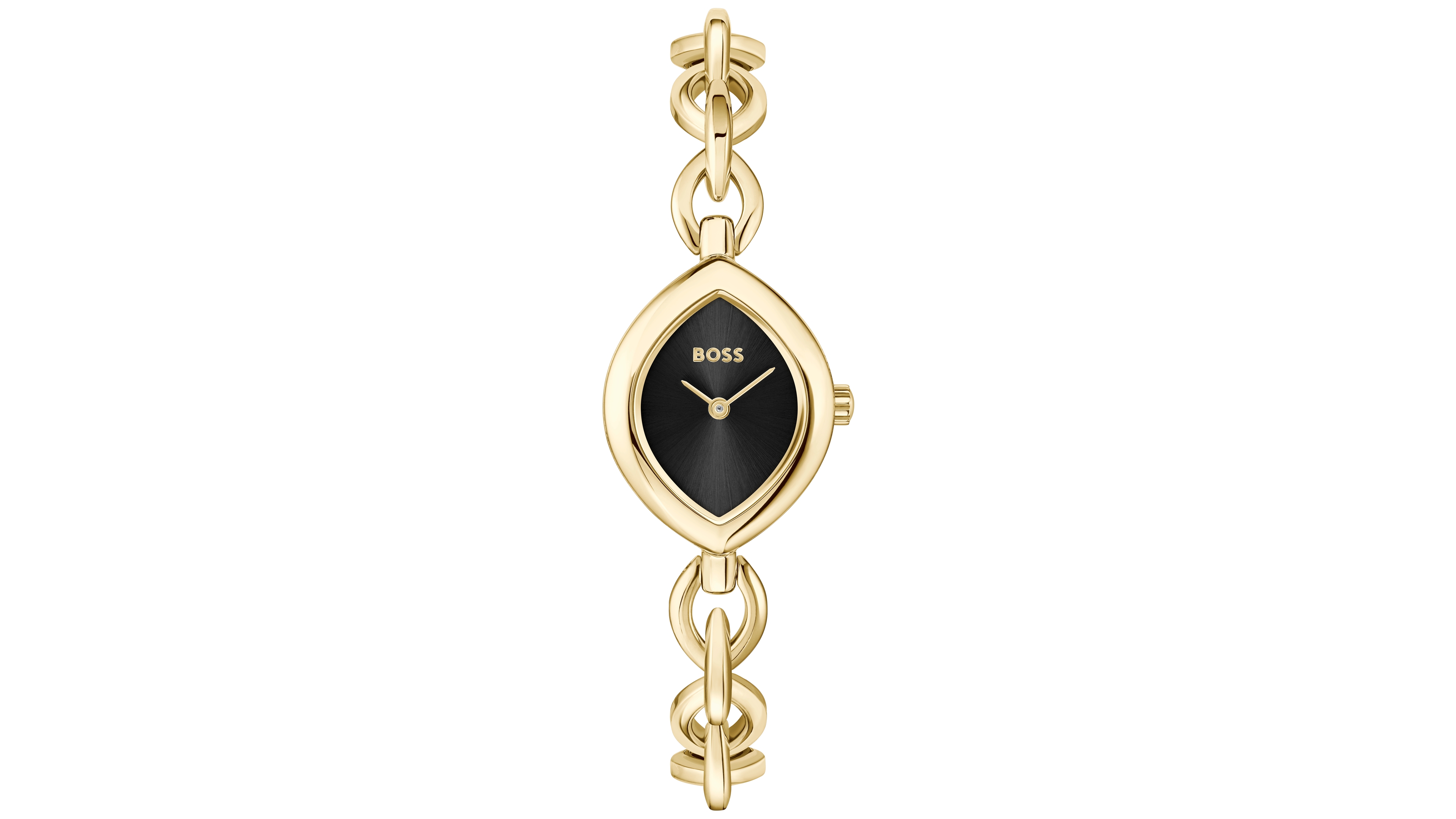 Hugo Boss Women's Fiora Quartz Ionic Plated Thin Gold Steel Watch