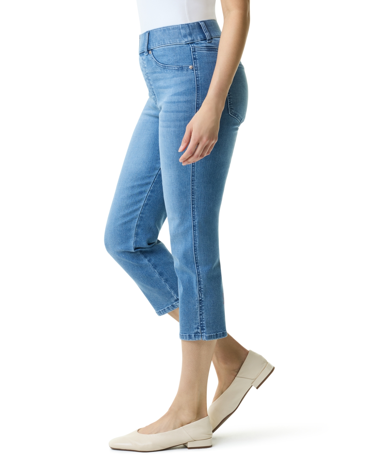 Gloria Vanderbilt Women's High-Rise Capri Pants