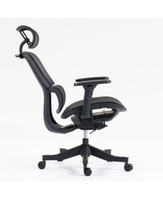 High Back Mesh Office Chair with 4D Armrests & Recline