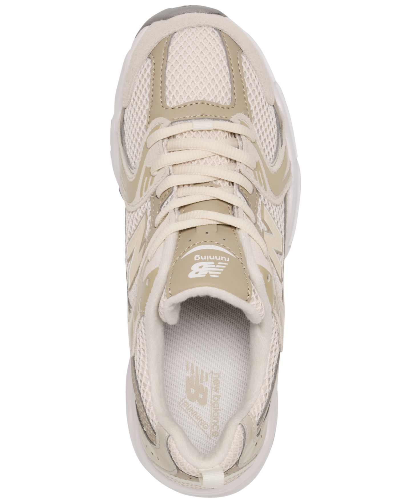 Кроссовки New Balance 530 Casual Sneakers from Finish Line для девочек, цвет: Бежевый — фото 5