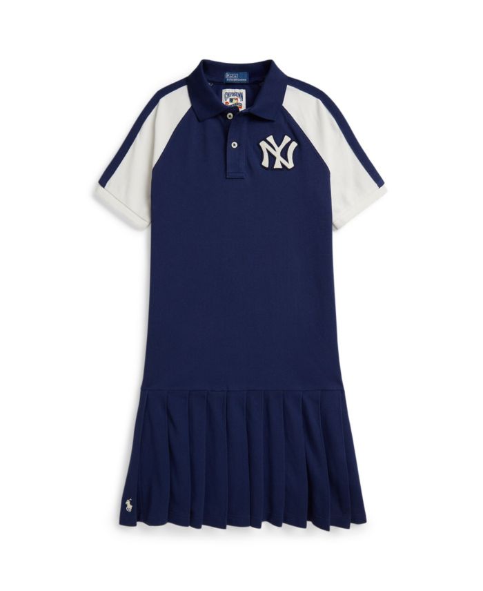 Polo Ralph Lauren Girls' 7-16 Yankees Polo Collar Dress