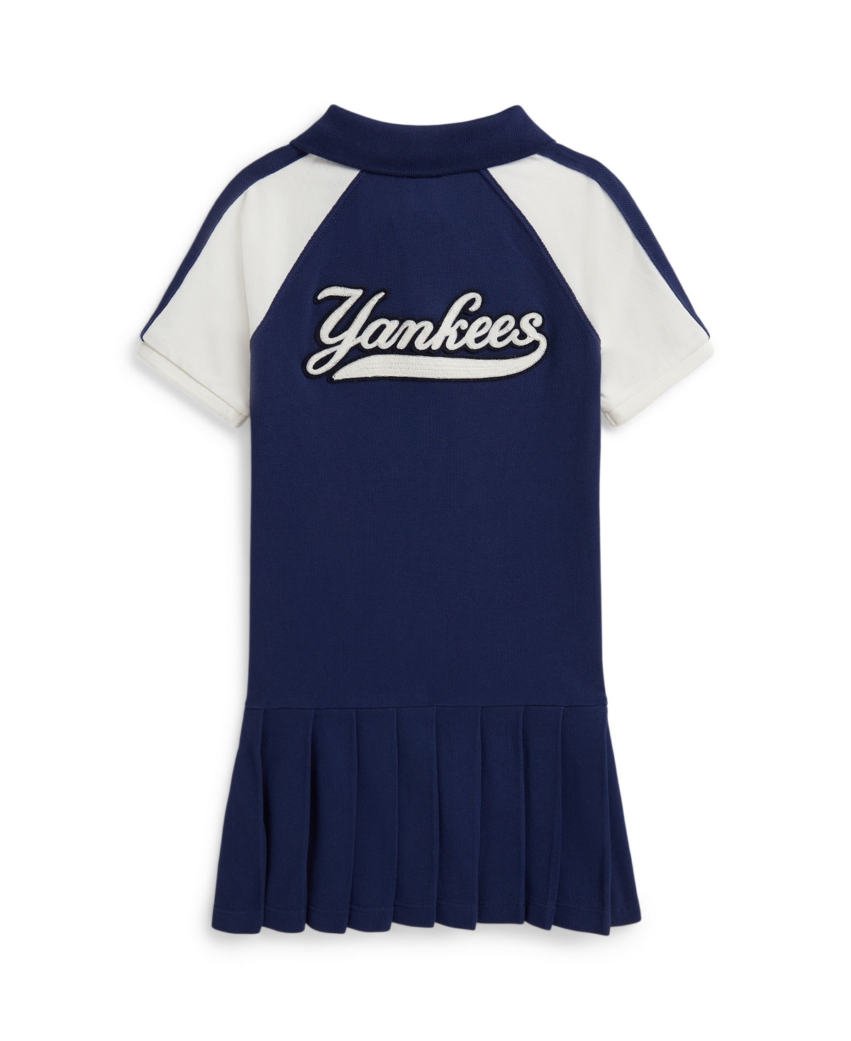 Polo Ralph Lauren Girls' 2-6X Yankees Collar Dress