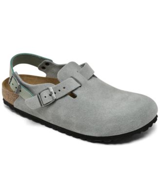 Women's Tokio Suede Leather Clogs from Finish Line