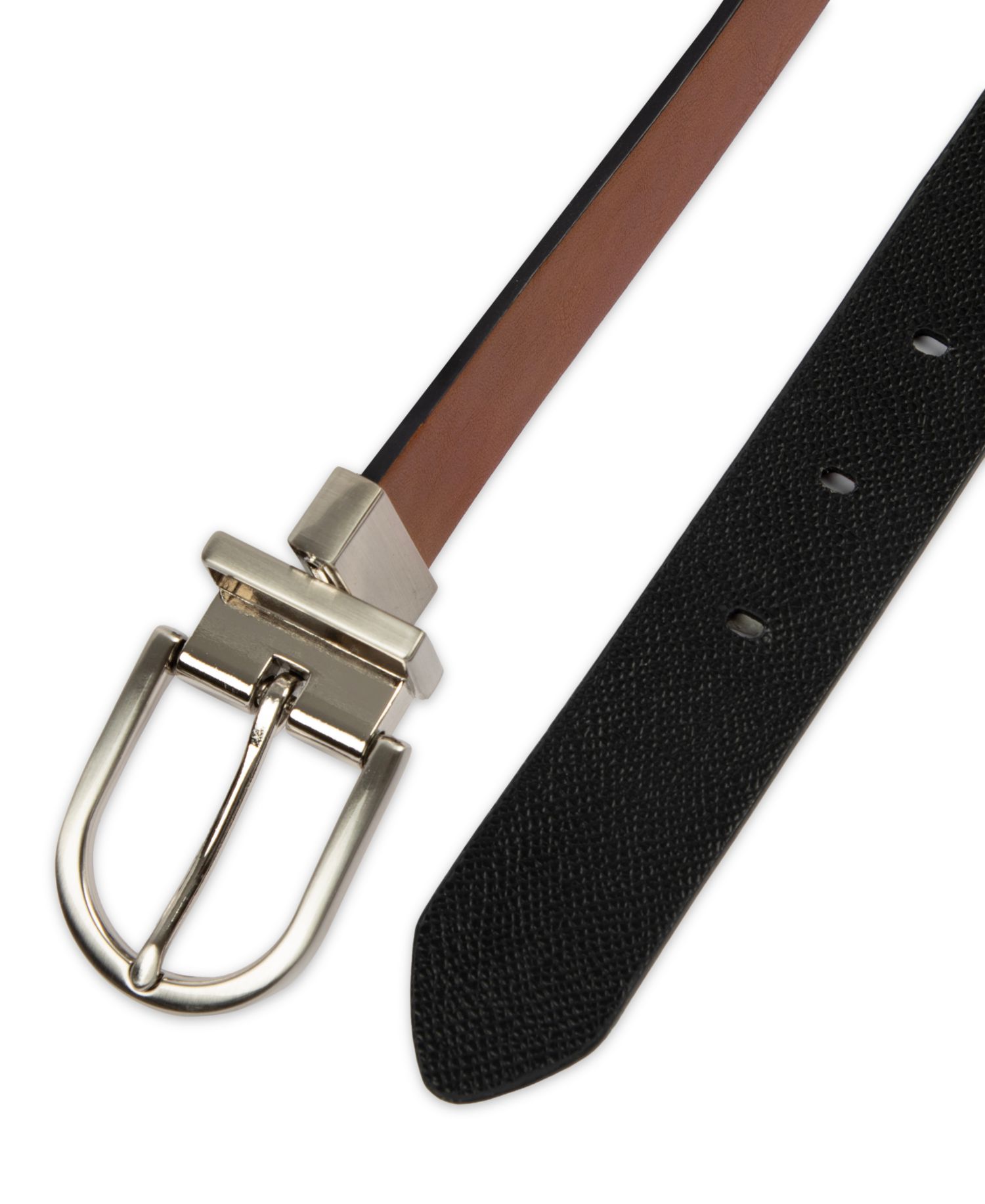 Women's Embossed Casual Reversible Belt