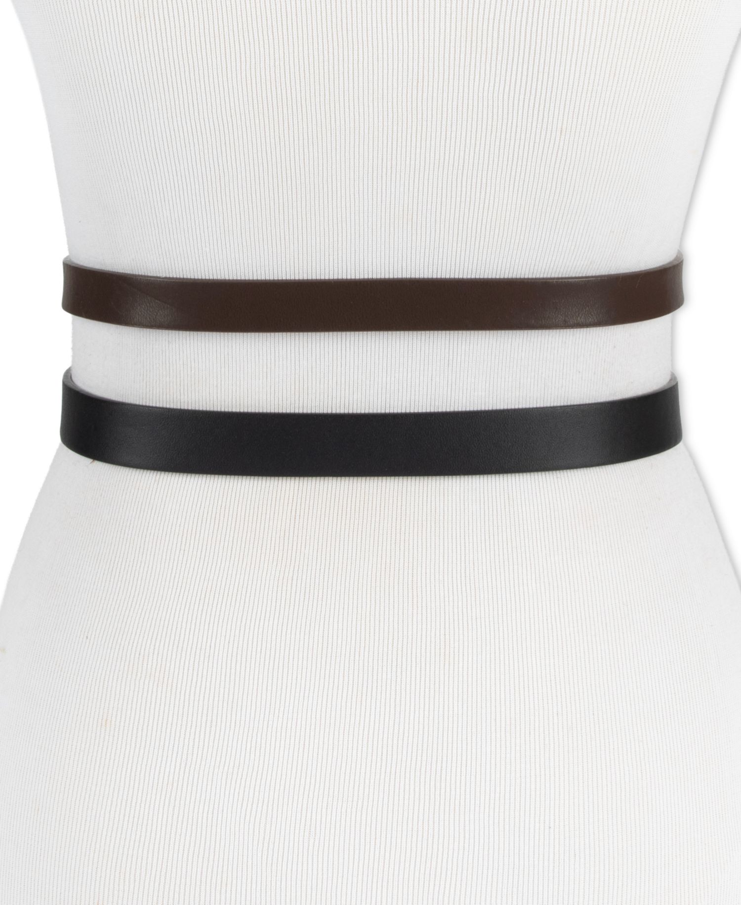 2-Pc. Skinny Belt Set