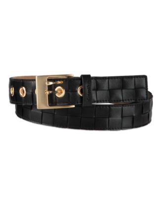Box-Woven Harness Buckle Belt
