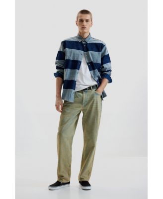 Men's Striped denim shirt