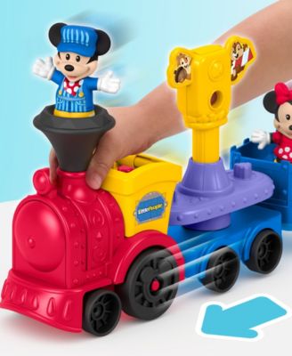 Little People Disney Jr. Mickey and Minnie Musical Train Toddler Toy