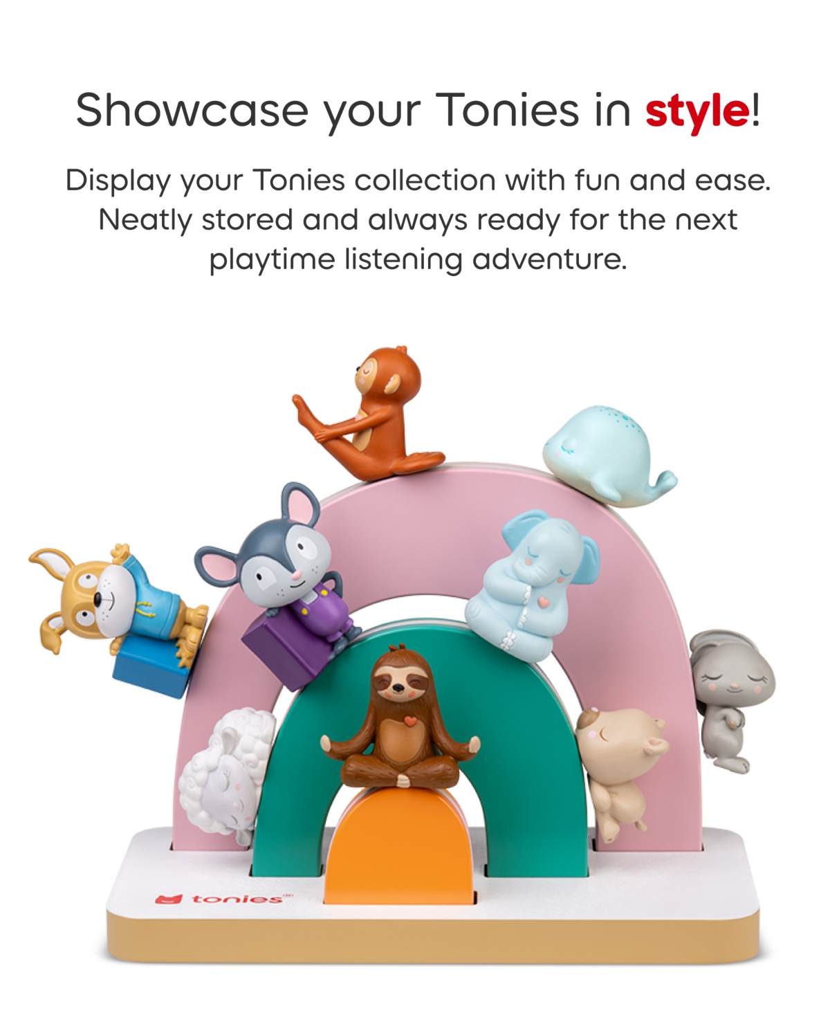 Tonies Tabletop Magnetic Strip Shelf