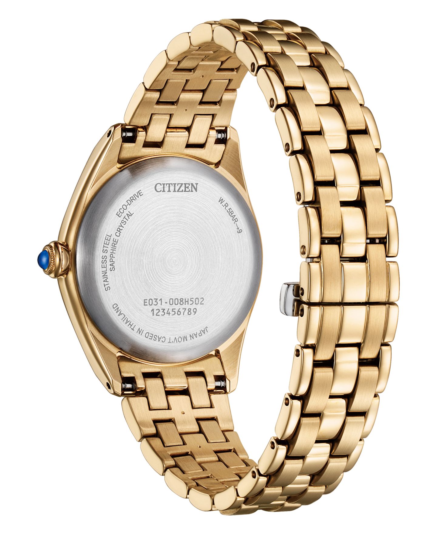 Женские часы Citizen Classic Rose Gold-Tone Stainless Steel Bracelet Watch, 33mm — фото 5