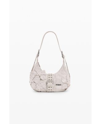 Women's Bag with floral appliques