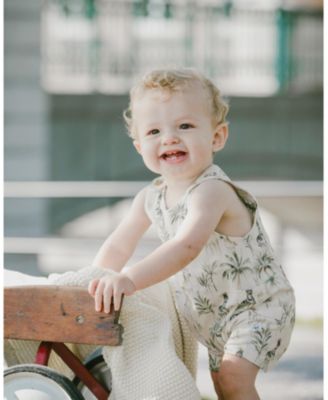 Baby Boys Cotton Jersey Romper