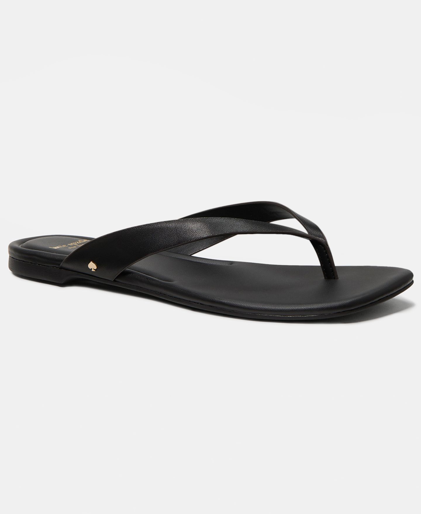 Женские сандалии kate spade new york Sandie Flip Flop Slip-On, цвет: Чёрный — фото 1