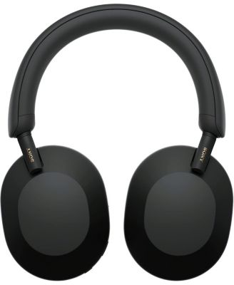 WH-1000XM5-BLACK Wireless Over-Ear Noise Canceling Headphones - Black with 2 Year Amber Protection Plan (2022)