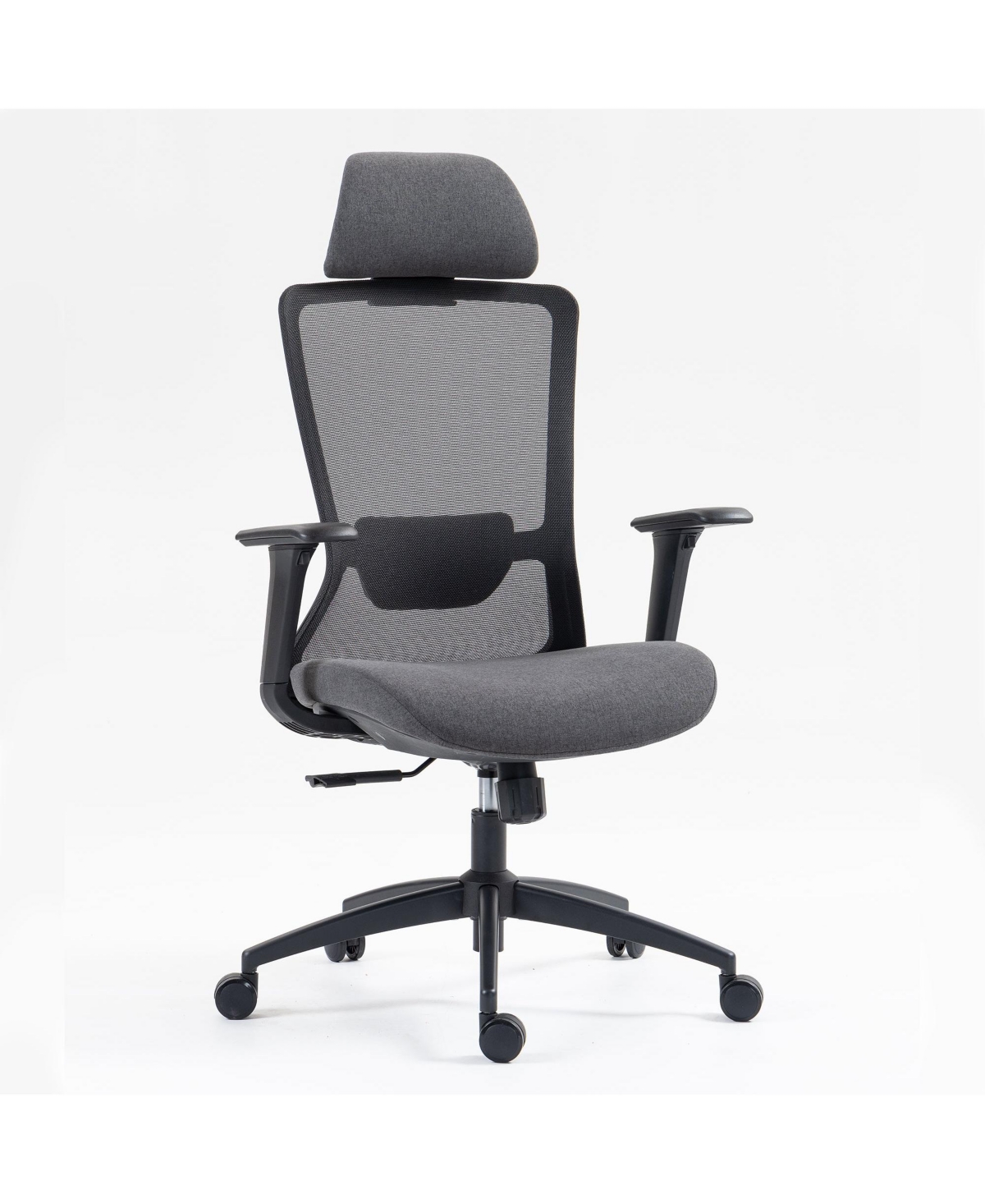 Boyel Living High Back Mesh Office Chair with Adjustable Lumbar Support & Headrest