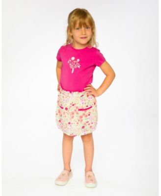 Baby Girls Cotton Jersey T-Shirt Pink