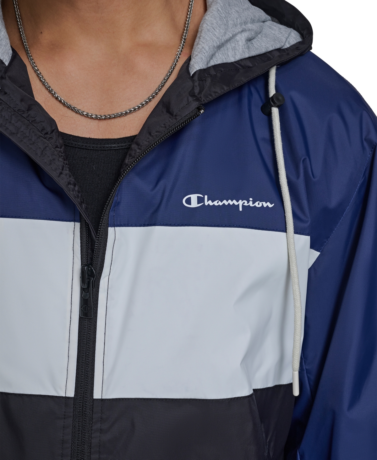 Champion Men's Retro Hooded Rain Jacket