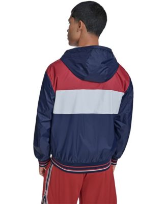 Men's Retro Hooded Rain Jacket