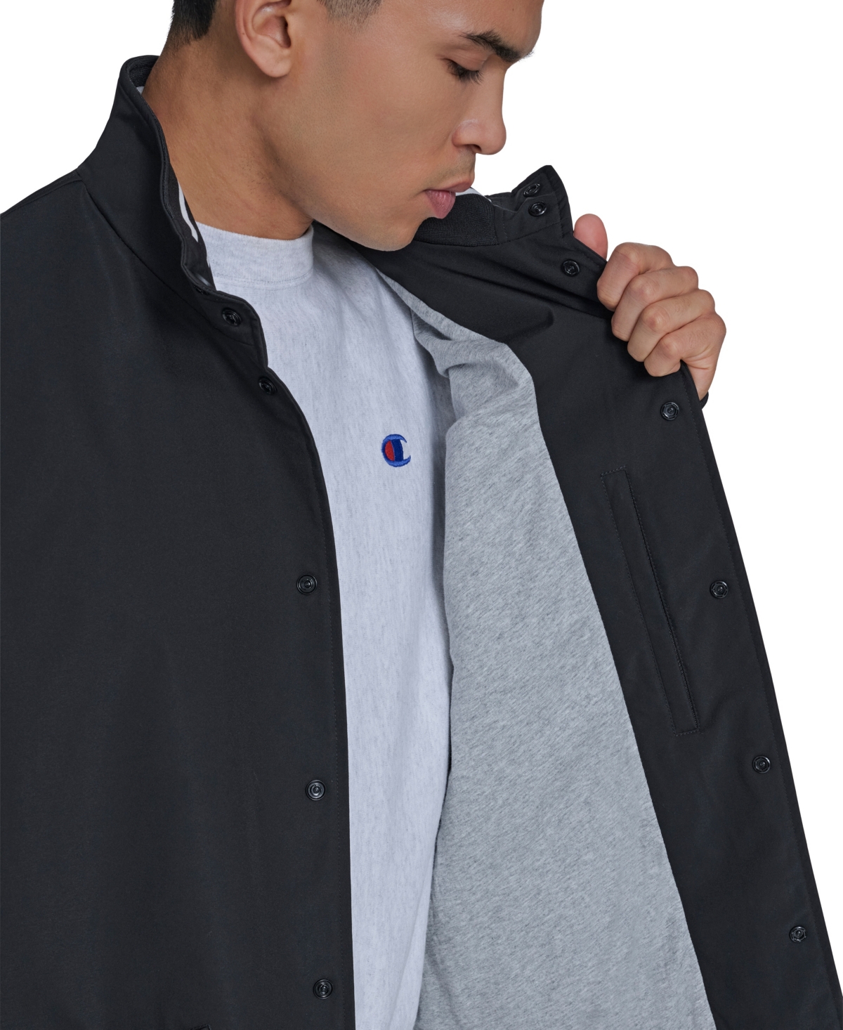 Champion Men's Flex Tech Rowing Club Coaches Jacket