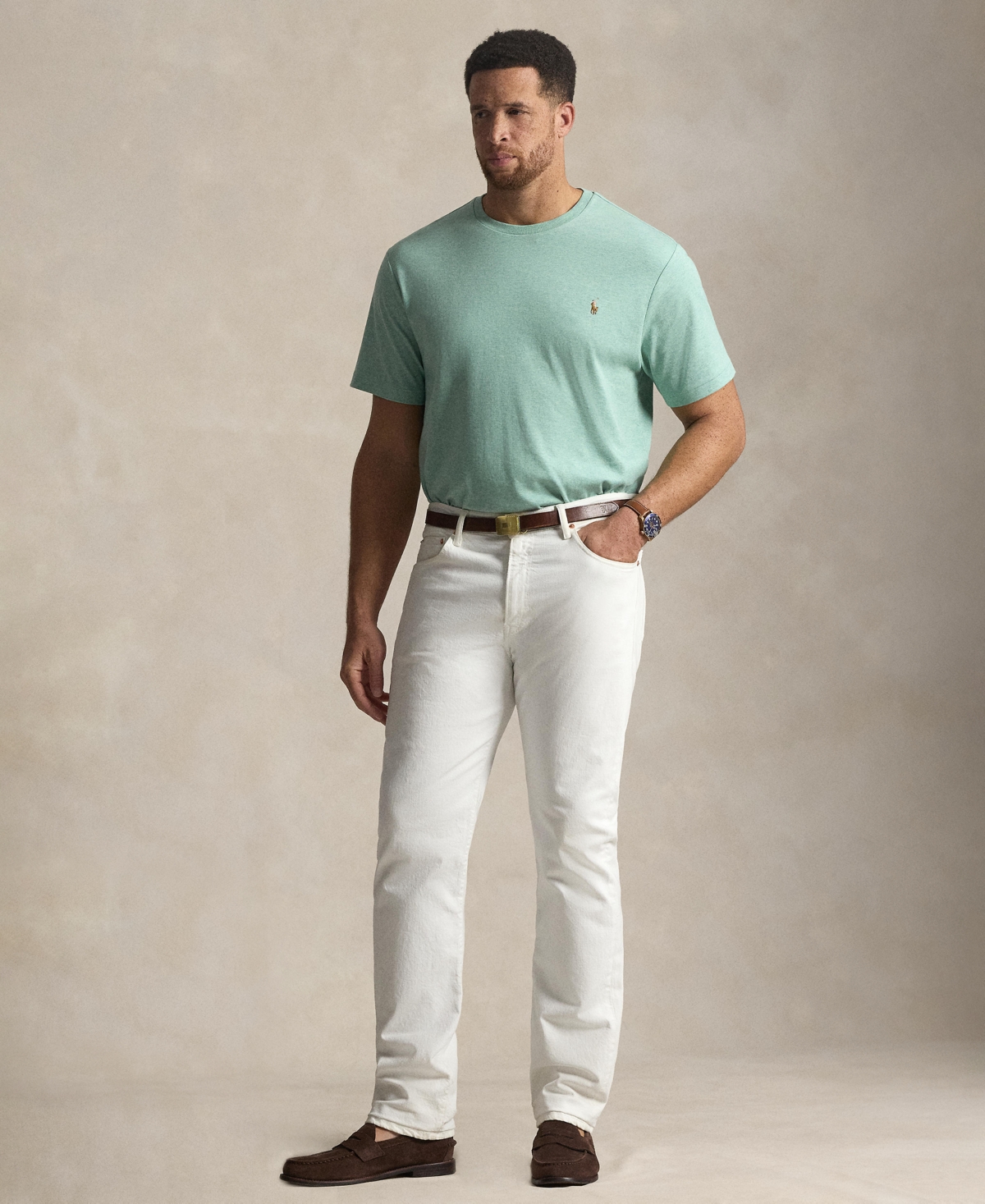 Polo Ralph Lauren Men's Big & Tall Crewneck T-Shirt
