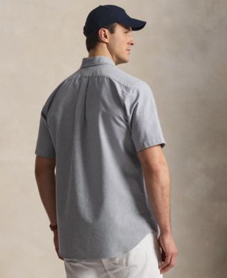 Men's Big & Tall Short-Sleeve Oxford Shirt