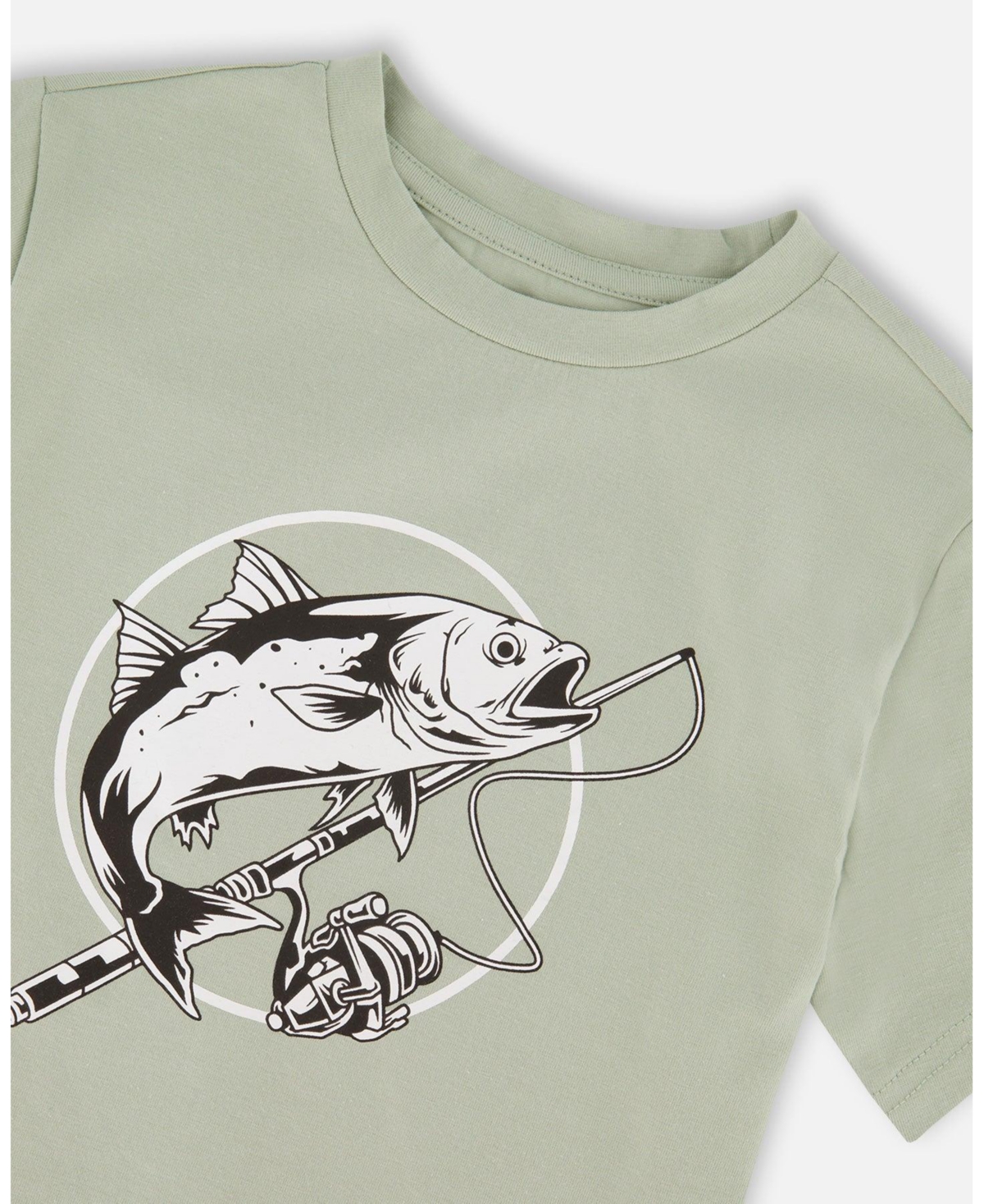 Deux par Toddler Boys Cotton Jersey T-Shirt with Print