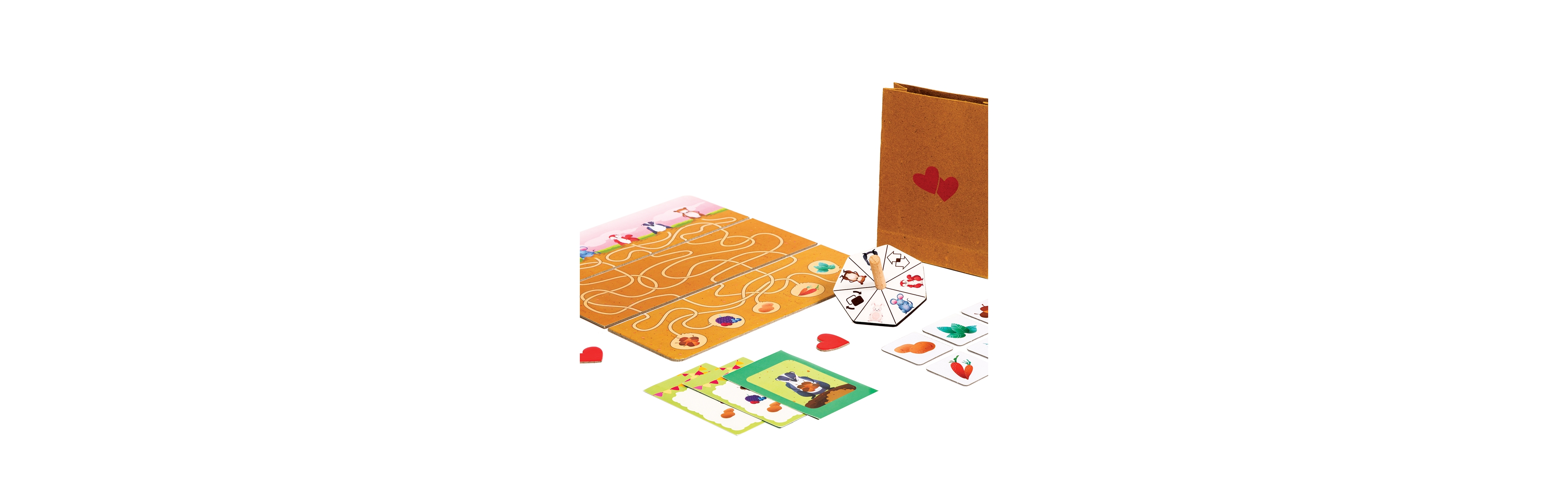 Chalk & Chuckles Dig-Up Two-Player Matching Board Game, Ages 6+