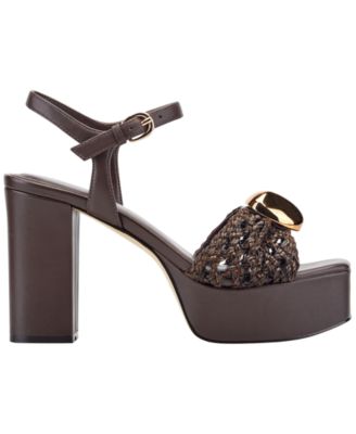 Women's Cabell Ornamented Block Heel Platform Sandals