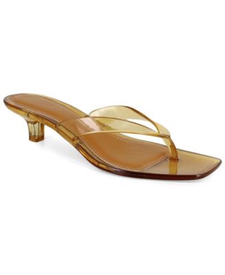 Christian Siriano Women's Yash Jelly Kitten Heeled Sandal - Macy's