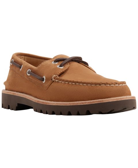 Мужские туфли Sperry Authentic Original 2-Eye Lug Sole Boat, цвет: Бежевый