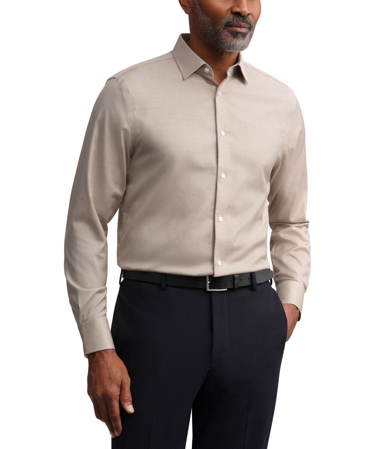 Calvin Klein Men's Long-Sleeve Dress Shirt