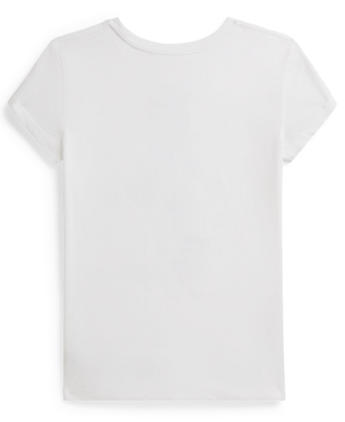 Polo Ralph Lauren Girls' 7-16 Bear Crewneck Jersey T-Shirt