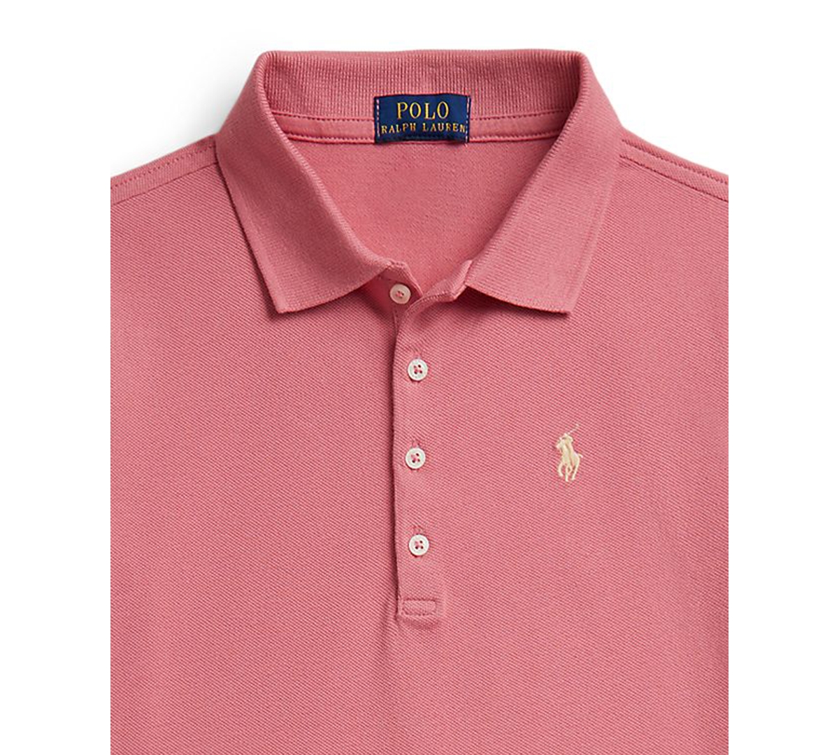 Polo Ralph Lauren Girls' 7-16 Stretch Mesh Collar Dress