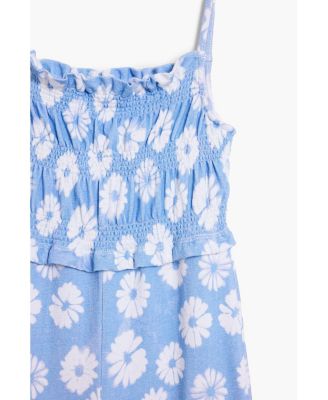 Girls Girls's Floral Strap Jumpsuit