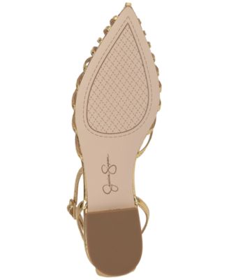 Women's Eulean Huarache Pointed Toe Flat Sandals