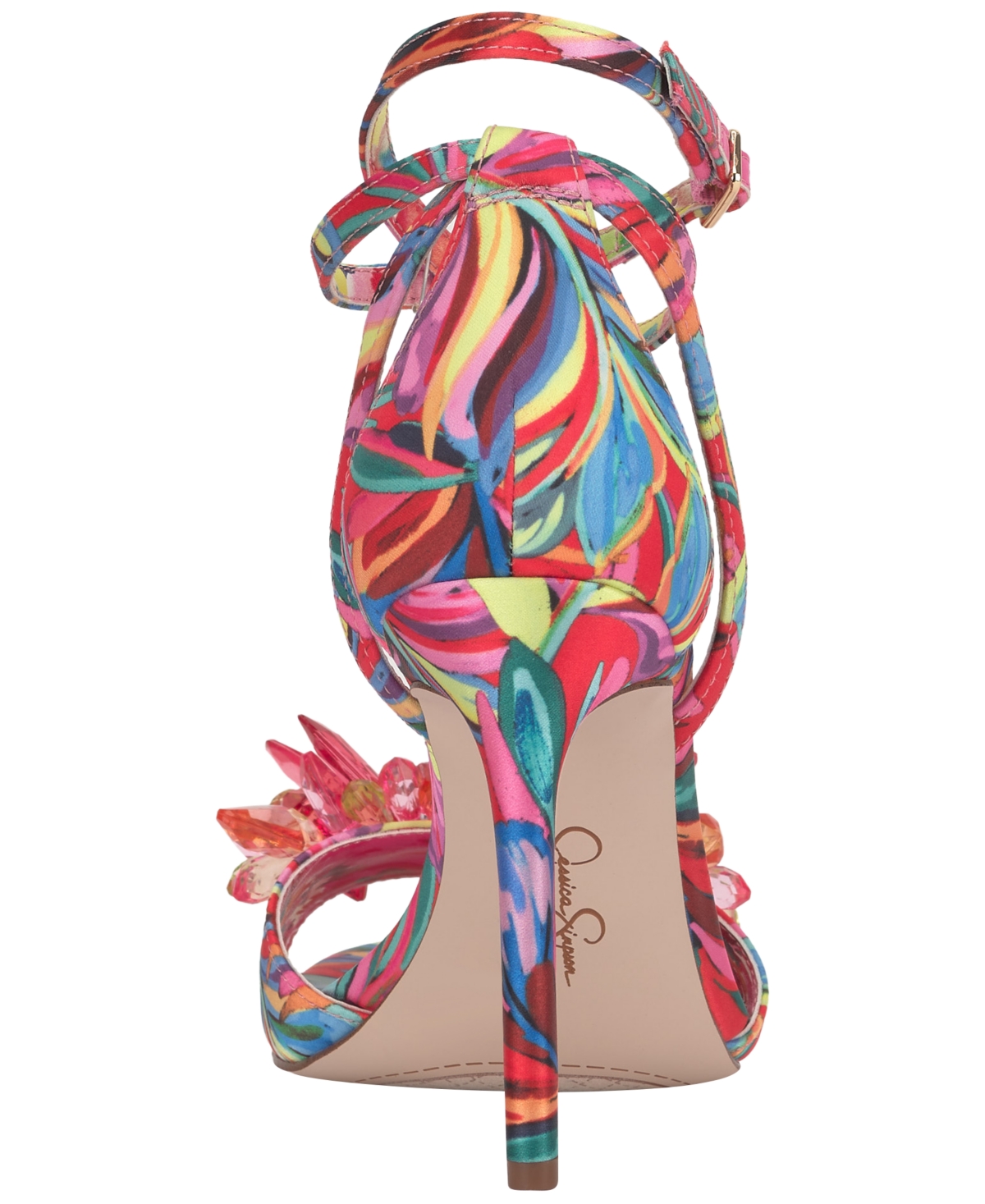 Jessica Simpson Women's Janivah Ankle Wrap Stiletto Sandals