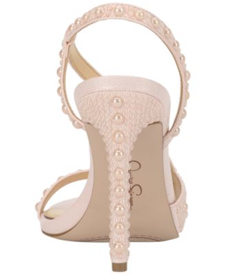 Women's Jaycin Barely-There Pearl Embellished Sandals