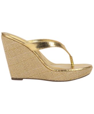 Women's Jyseta Thong Wedge Sandals