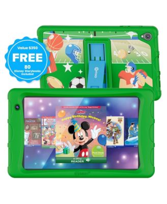 K80A 8" Kids Learning Tablets, Disney eBook Pre-Installed, Android 13, 32GB, Kid-Proof Case & Stylus