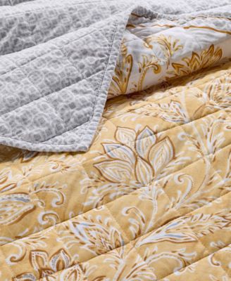 Valencia Jacobean 3-Pc. Quilt Set, King