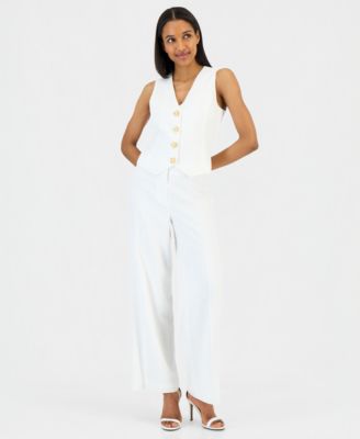 Women's Starfish-Button Vest